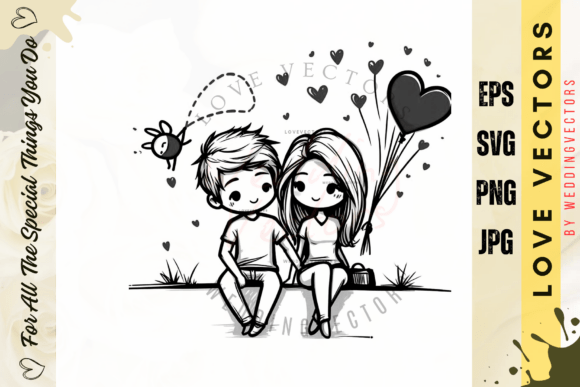 Elevate Designs with C535 Wedding Vectors