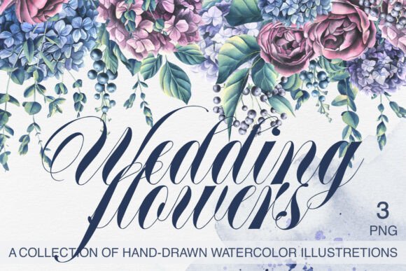 Hydrangea Wedding Borders: Floral Headers for Romance