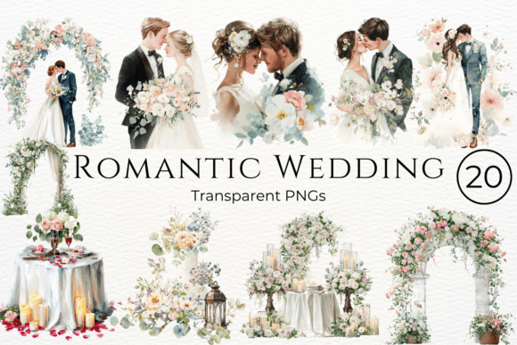 Romantic Wedding Watercolor Clipart: A Designer's Guide