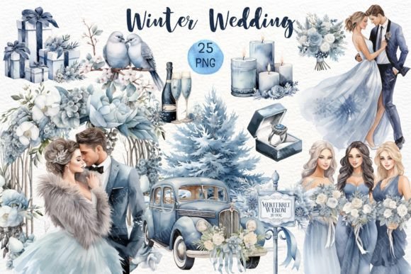 Winter Wedding Watercolor Sublimation: A Designer's Guide